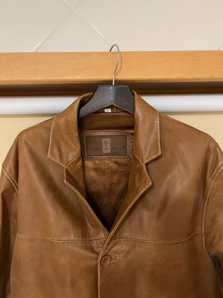 Casaco Pele Genuína Castanho