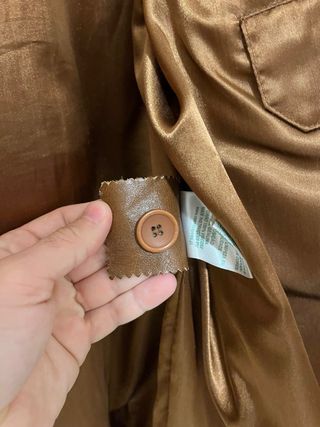 Casaco Pele Genuína Castanho