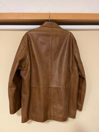 Casaco Pele Genuína Castanho