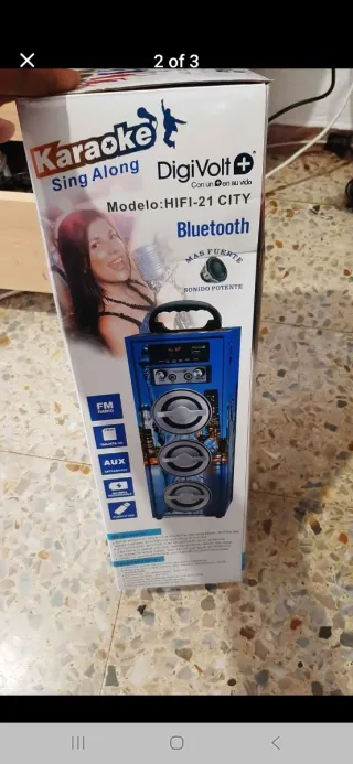 Altavoz Bluetooth DigiVolt HIFI-21 CITY