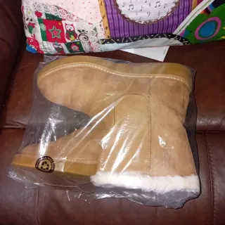 Botas de ante con forro de pelo