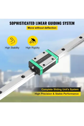 Guía lineal HSR20 VEVOR eje lineal de 1700mm
