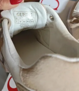 Scarpe donna Guess beige/bianche