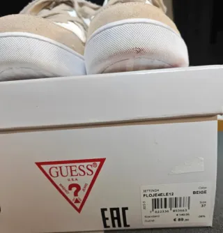 Scarpe donna Guess beige/bianche