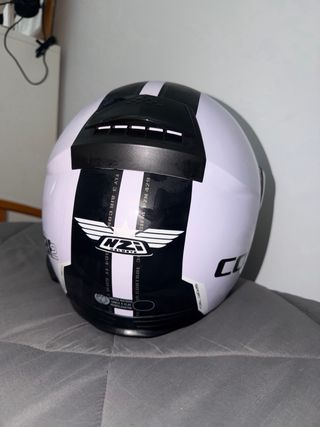 Casco NZI Z-1 Blanco y Negro
