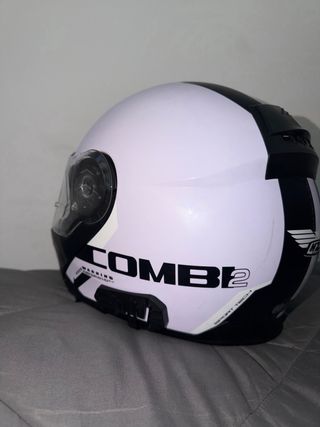 Casco NZI Z-1 Blanco y Negro