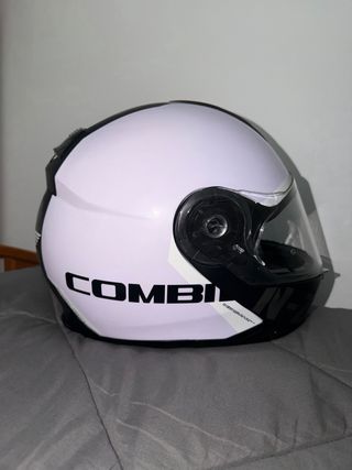 Casco NZI Z-1 Blanco y Negro
