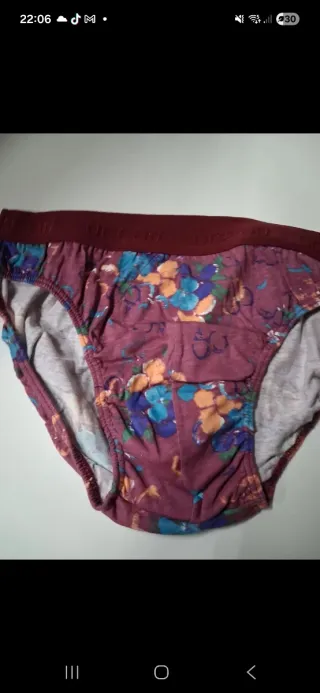 Calzoncillo Ocean Talla M Estampado Floral