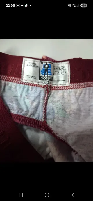 Calzoncillo Ocean Talla M Estampado Floral