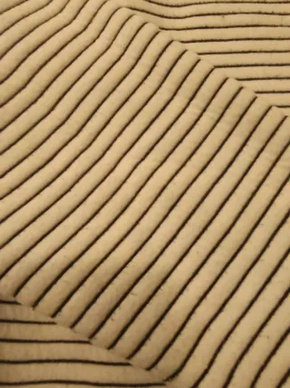 Jersey de cuello alto a rayas