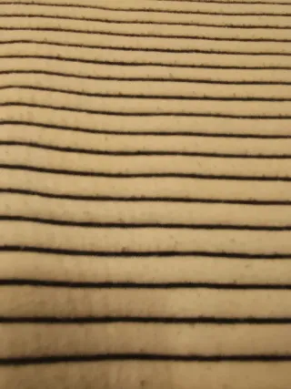 Jersey de cuello alto a rayas