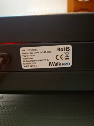 Cinta de caminar iWalkPro