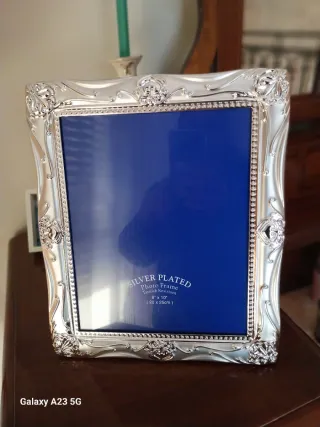 Cornice portafoto argento 8x10 pollici