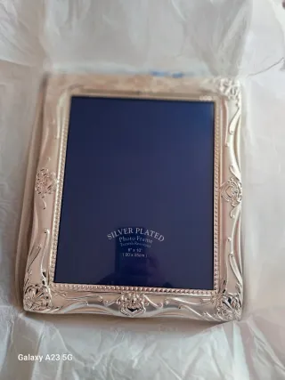 Cornice portafoto argento 8x10 pollici