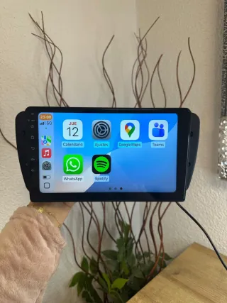 Pantalla radio de coche para Seat yMK4 6J