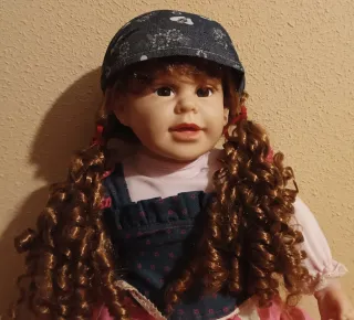 Muñeca Vintage Rizos 50 cm
