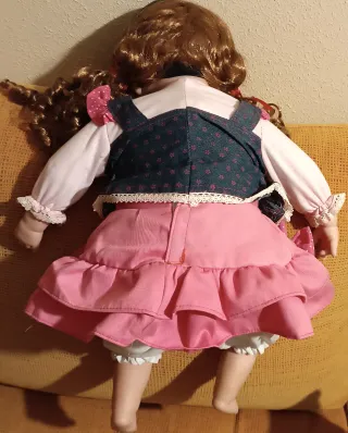 Muñeca Vintage Rizos 50 cm