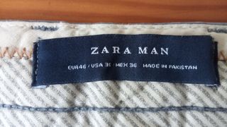 Pantalón Zara Azul añil