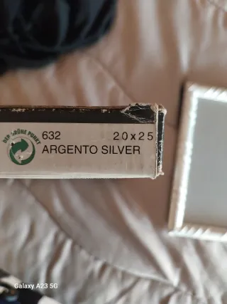 Portafoto Argento Decorato