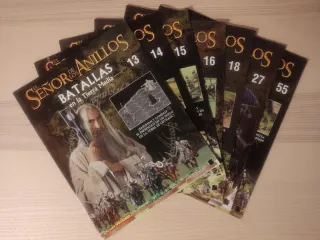 Fascículos colección El Señor de los Anillos