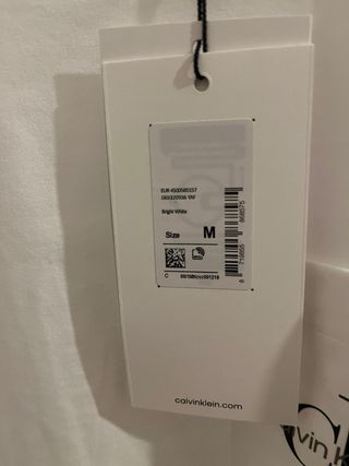 T-shirt Calvin Klein Jeans bianca uomo