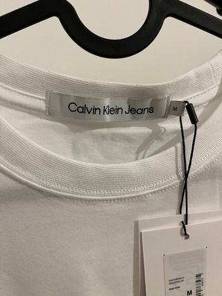 T-shirt Calvin Klein Jeans bianca uomo