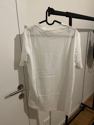 T-shirt Calvin Klein Jeans bianca uomo