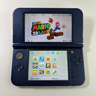 New nintendo 3DS XL blu
