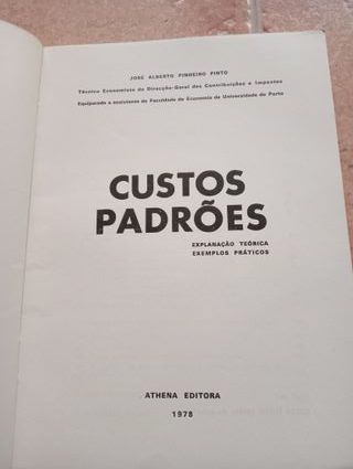 Livro - Custos Padrões