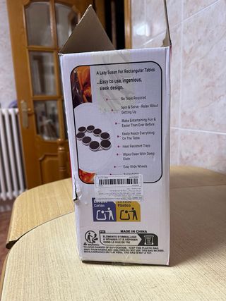 Bandeja giratoria 8 platos