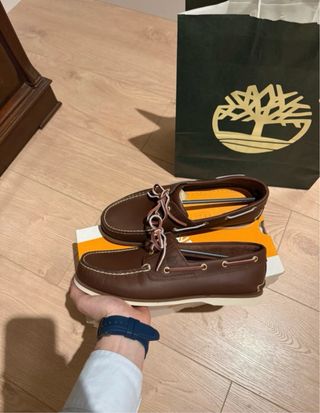 Nauticos Timberland Marrones