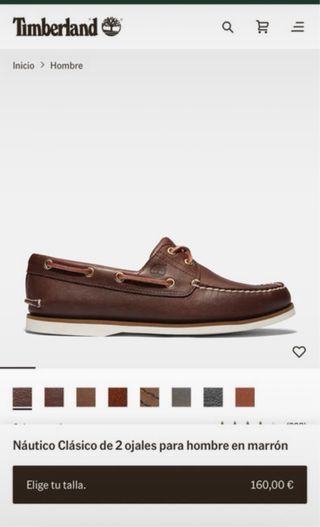 Nauticos Timberland Marrones