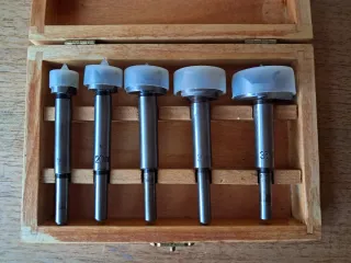 Juego Brocas Forstner Madera Caja