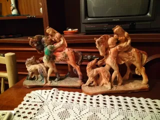 Figuras Cerámica Vintage Escenas