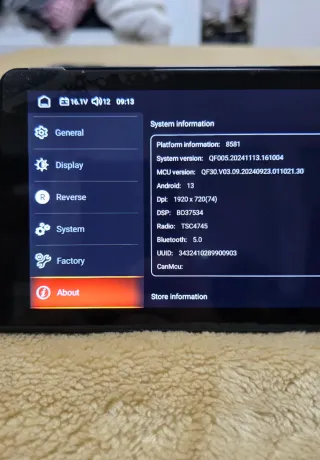 Radio Android BMW X1 E84