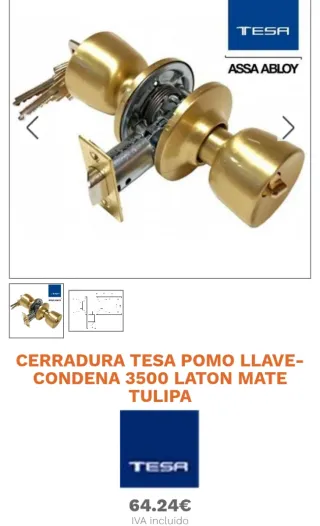 (A5) CERRADURA TESA ASSA ABLOY