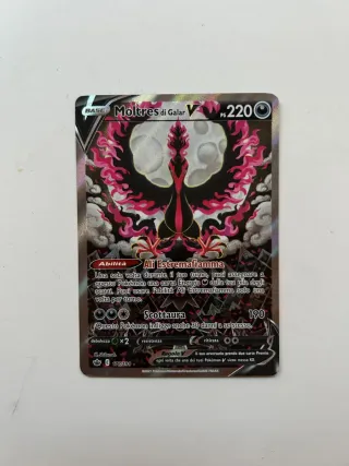 Moltres di Galar V 177/198 condizioni excellent