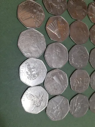 Monedas Conmemorativas Reino Unido 50p