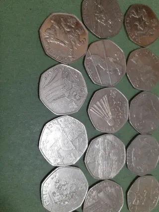 Monedas Conmemorativas Reino Unido 50p