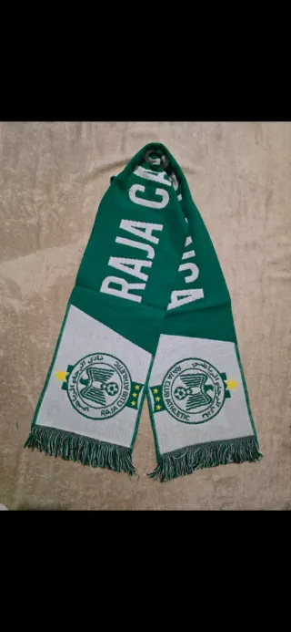 Cachecol Raja Club Athletic Verde e Branco