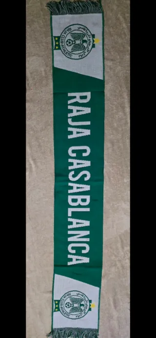 Cachecol Raja Club Athletic Verde e Branco