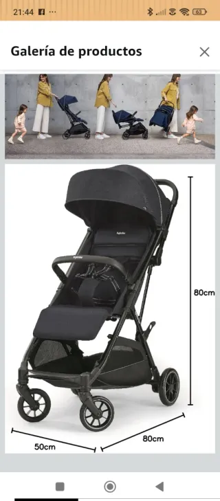 Saco silla paseo Uzturre