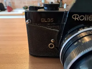 Cámara analógica Rolleiflex SL35 con 2 objetivos