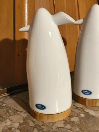 Coppia Oliera L'Infinito Ceramica e Bamboo