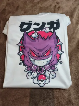 Camiseta Pokemon-Gengar