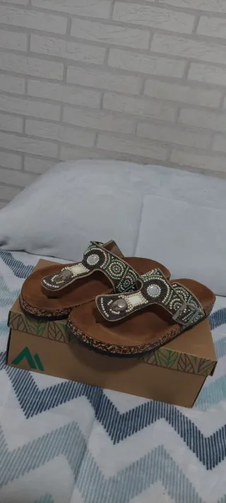 Sandalias Piedras Talla 39