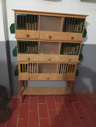 Lote de jaulas para perdices