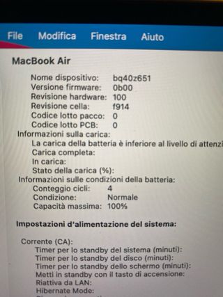 MacBook Air 2022 M2 Grigio Siderale