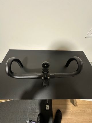 Manillar y potencia ciclismo 36cm