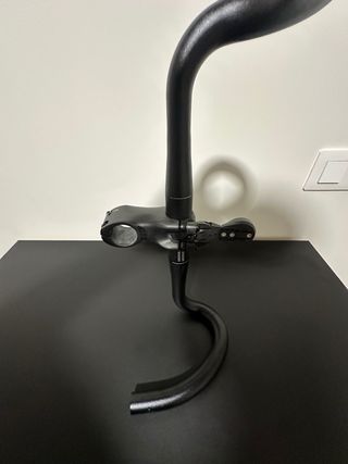 Manillar y potencia ciclismo 36cm